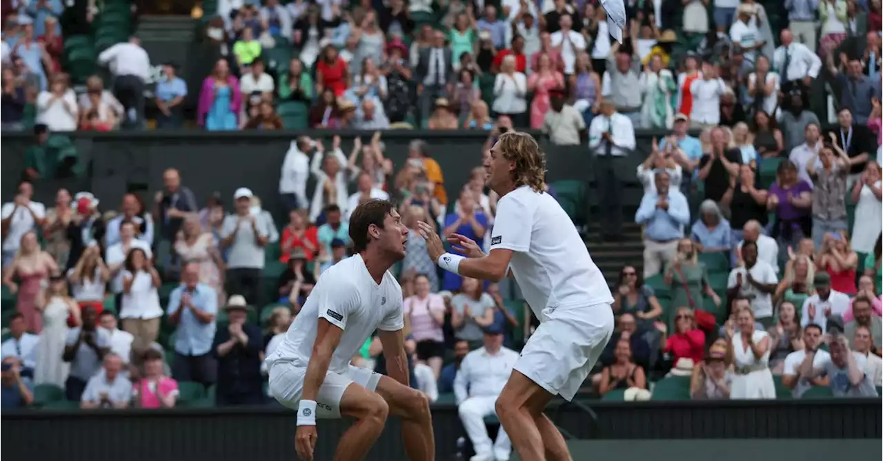 Australia's Ebden and Purcell channel Woodies to win Wimbledon doubles crown