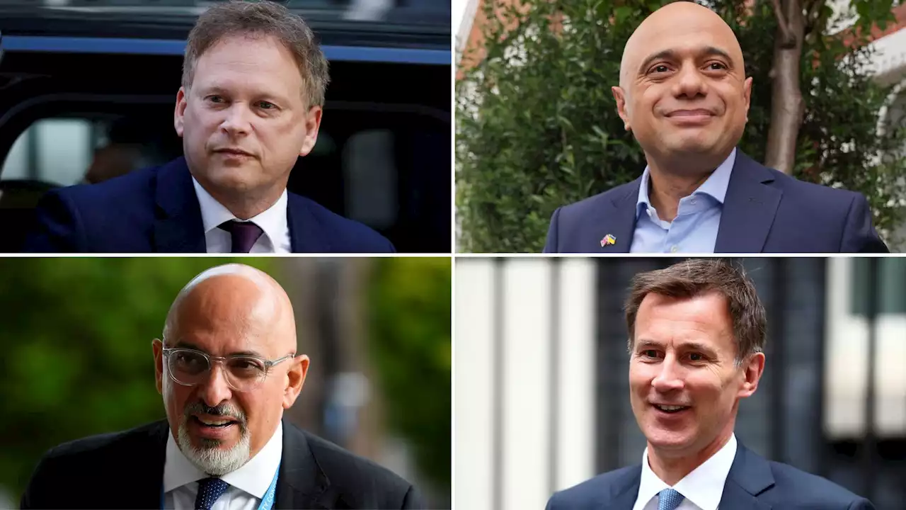 Conservative leadership race: Shapps, Javid, Zahawi and Hunt enter crowded field to replace Johnson as prime minister