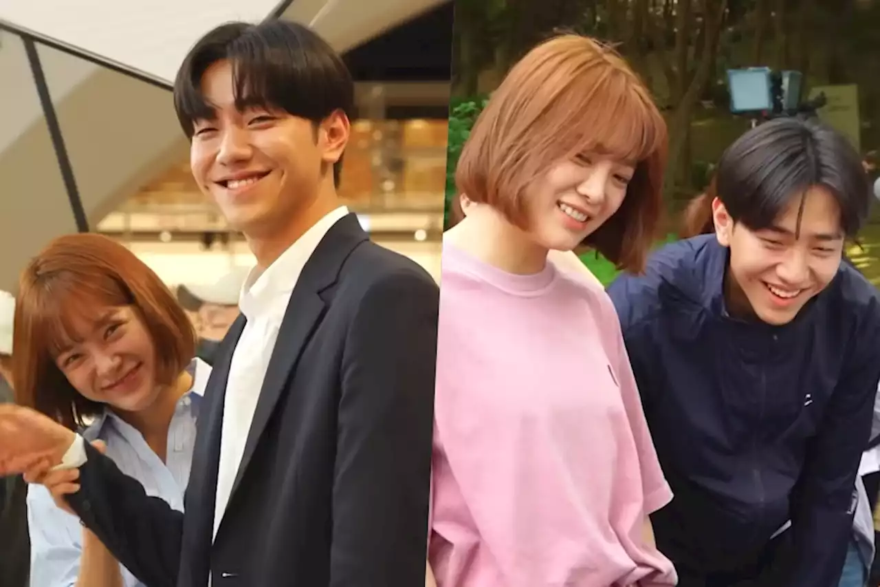 Watch: Kim Sejeong And Nam Yoon Su Are All Laughs In “Today’s Webtoon” Behind-The-Scenes Teaser