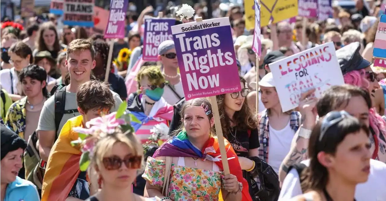 The best photos and signs from Trans Pride London 2022