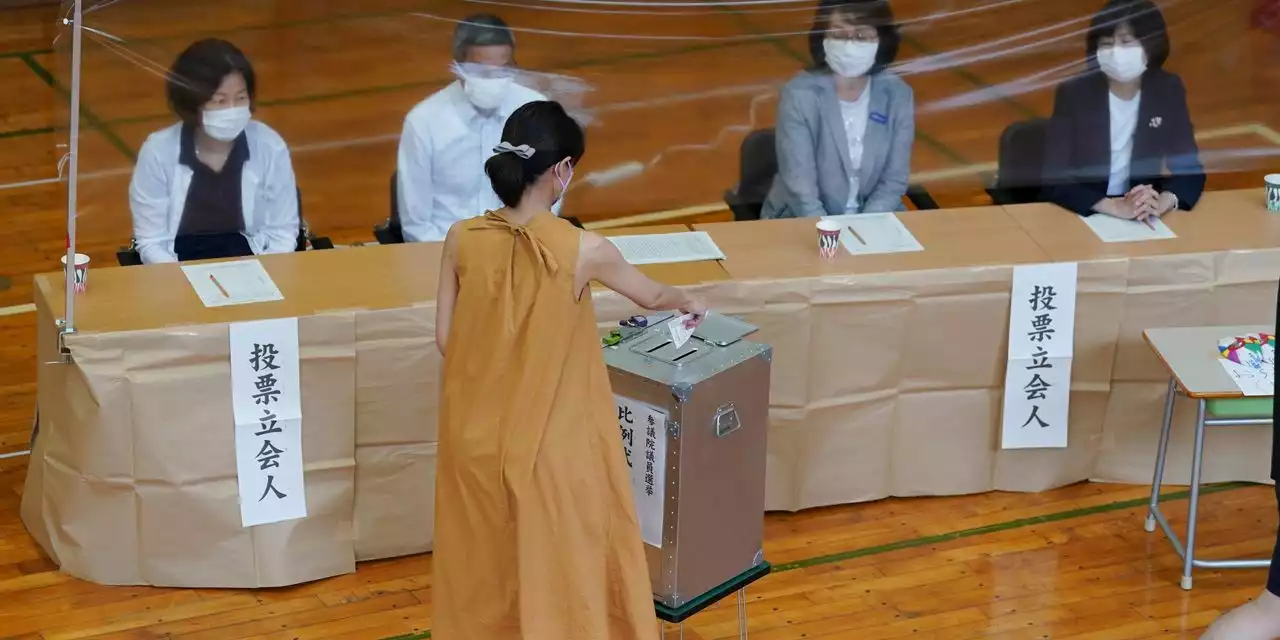 Japan Votes in Parliamentary Election Two Days After Abe’s Killing