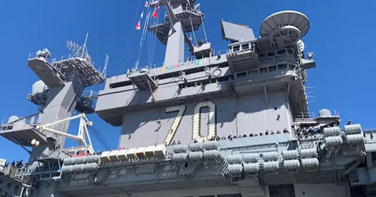 Navy sailor found dead aboard USS Carl Vinson