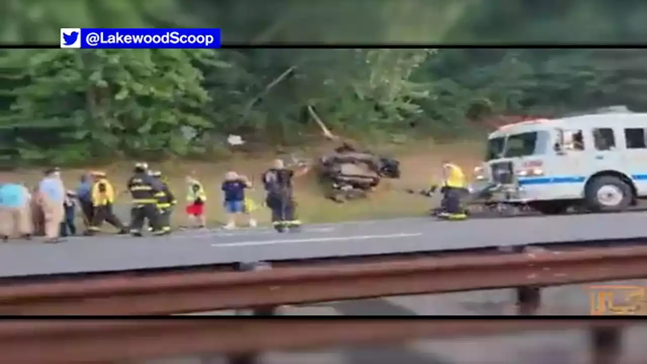 3 dead in crash on Garden State Parkway in New Jersey