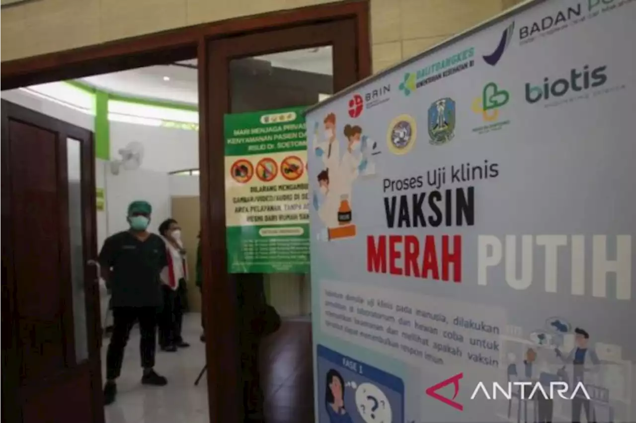 Vaksin Merah Putih disiapkan untuk vaksinasi COVID-19 dosis keempat