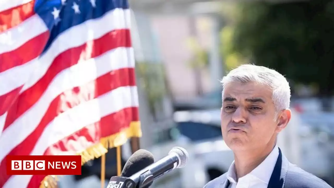 Sadiq Khan's US trip cost taxpayer £35,000