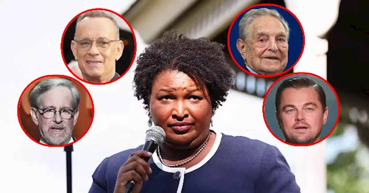 Hollywood Elites and George Soros Funding Stacey Abrams' Latest Bid to Unseat Georgia Gov. Brian Kemp