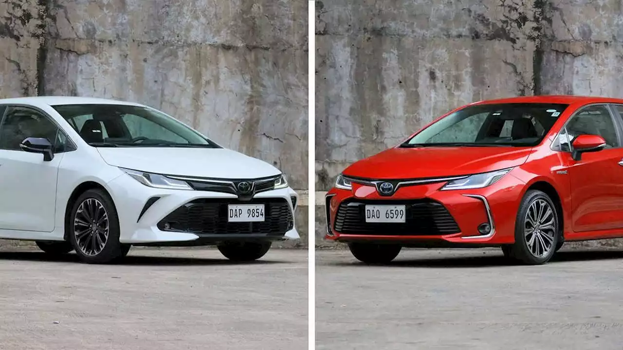 Ownership Costs Compared: 2022 Toyota Corolla Altis 1.6 V GR Sport vs Corolla Altis 1.8 HEV | CarGuide.PH | Philippine Car News, Car Reviews, Car Prices