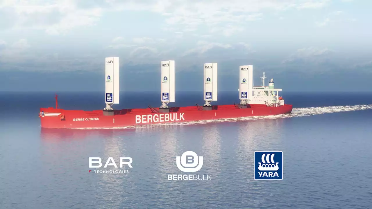 Cargo Ships Get Yacht-Worthy Makeover With High Tech Rigid Sails