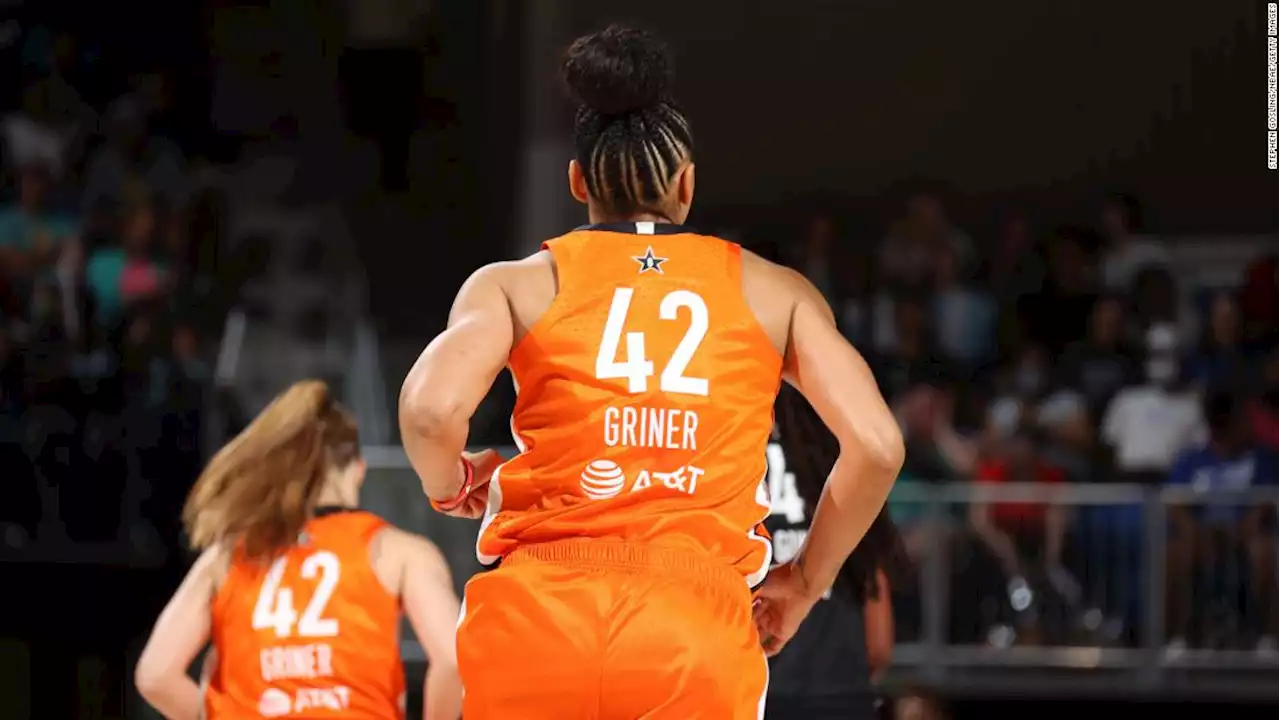 Detained star Brittney Griner at the forefront of WNBA All-Star game