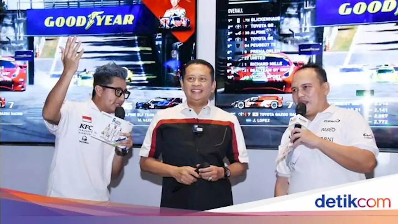 Bamsoet Dukung Sean Jadi Juara Dunia di Ajang FIA WEC 2022