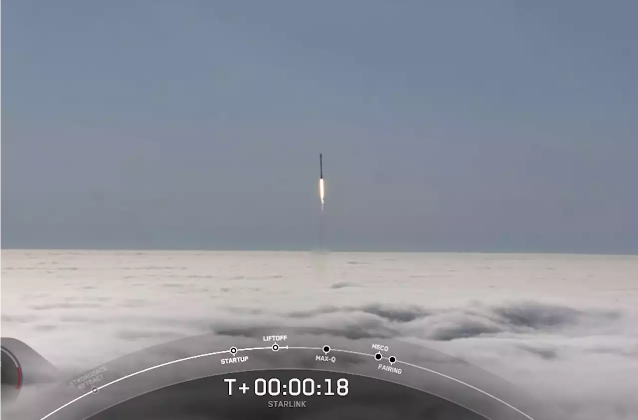 Watch SpaceX rocket soar above the clouds in latest launch | Digital Trends