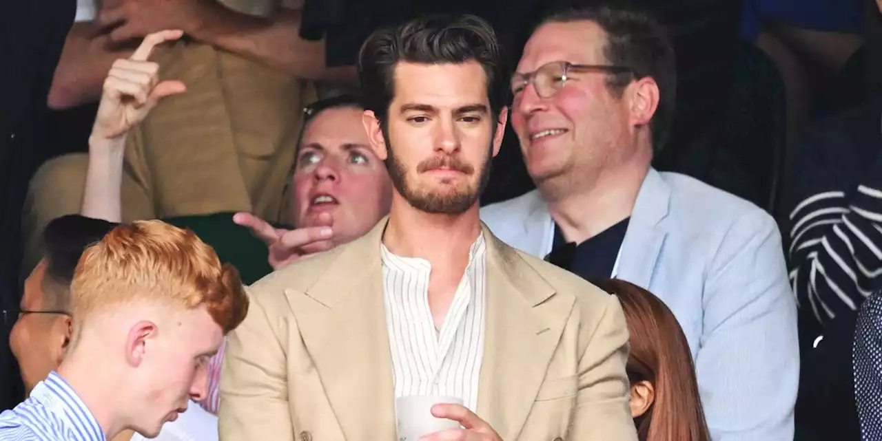 Andrew Garfield's Blazer Focus