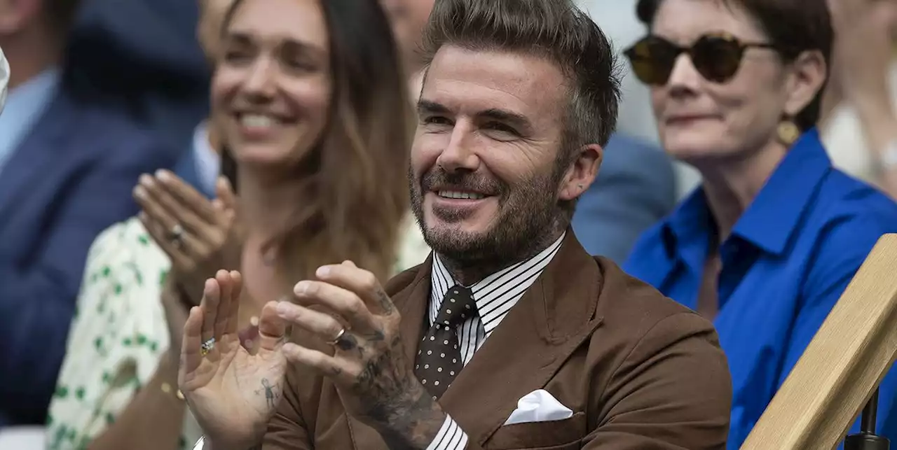 In a Weird Wimbledon Final, David Beckham's Suit Was the Only Good Serve