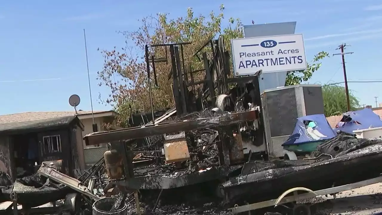 Good Samaritan jumps into action, pulls Apache Junction man out of burning RV