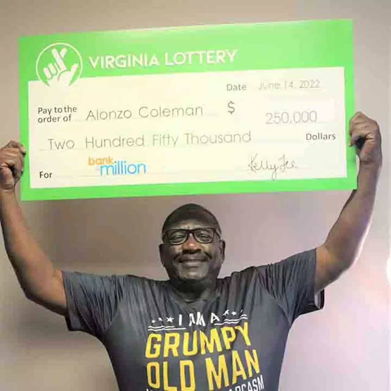 Virginia man wins $250K lottery playing numbers he said he saw in a dream