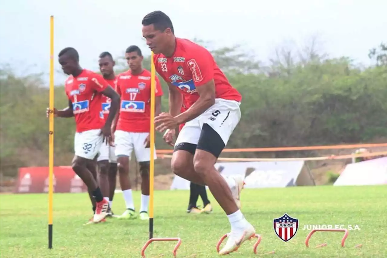 Carlos Bacca ya entrena con el Junior de Barranquilla