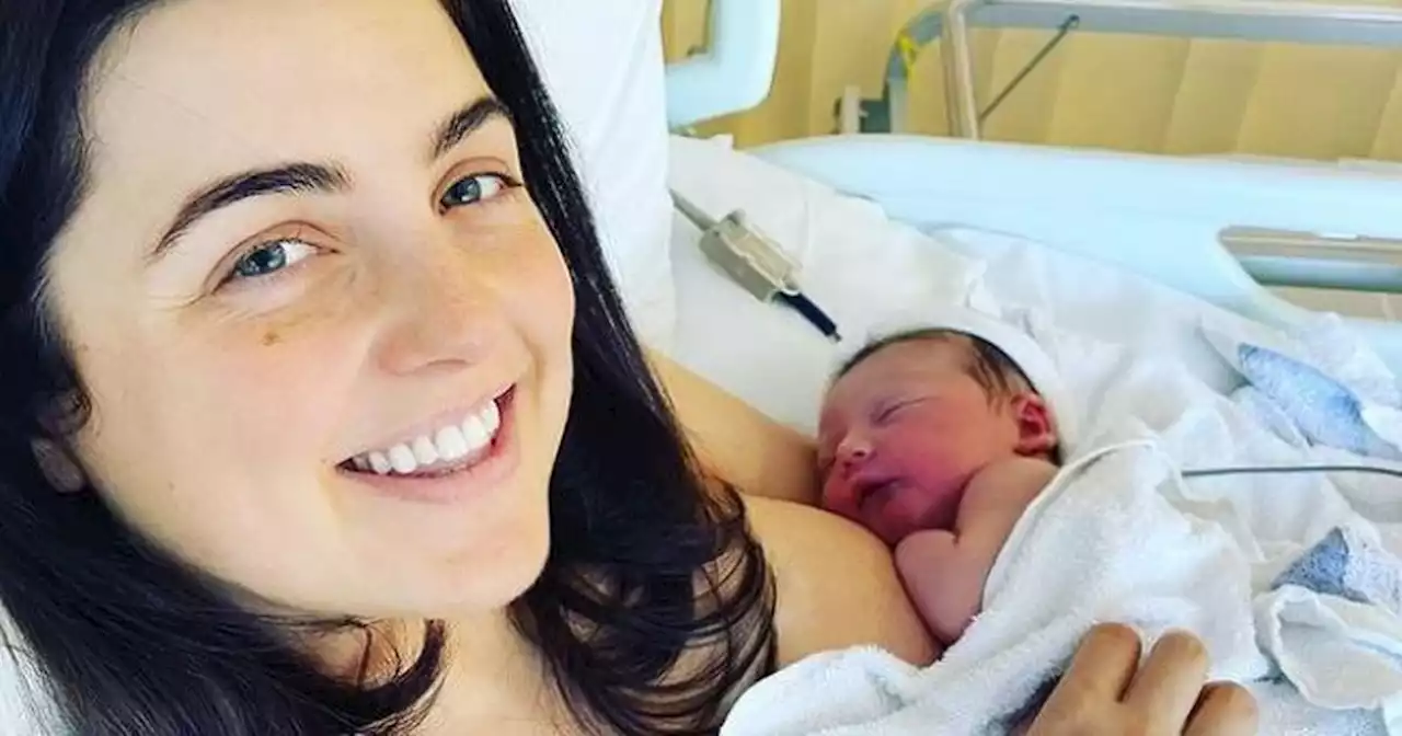 Glasgow TV presenter Storm Huntley announces birth of first child