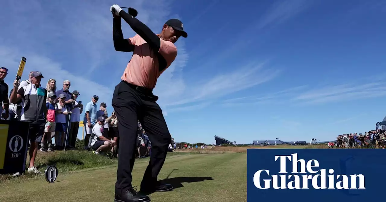 Tiger Woods’ swing at St Andrews ‘looks as good as ever’, says Justin Thomas