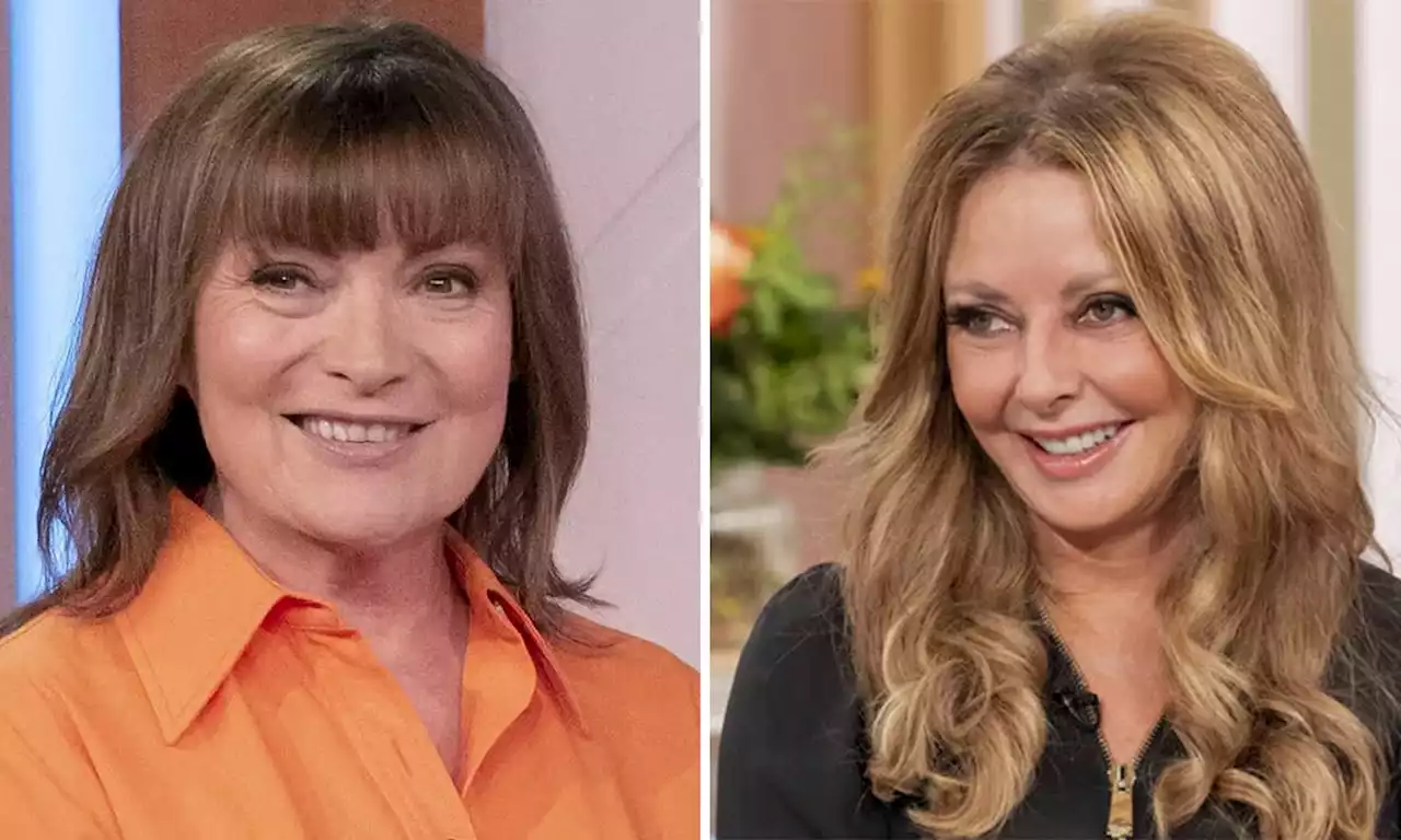 Carol Vorderman steps in at last minute after Lorraine Kelly falls ill