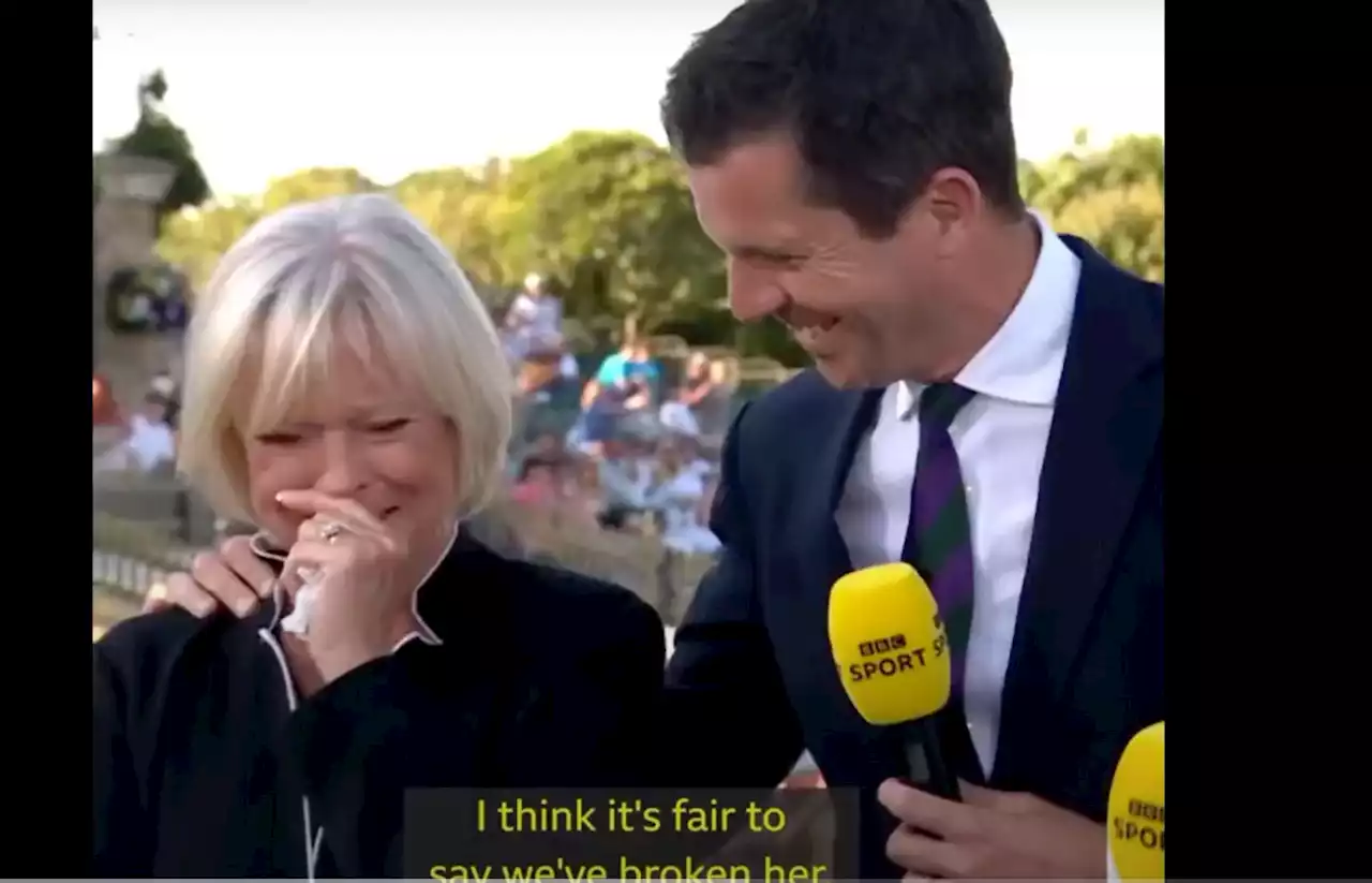 Sue Barker Bids Tearful Farewell To Hosting BBC's Wimbledon Coverage After '30 Amazing Years'