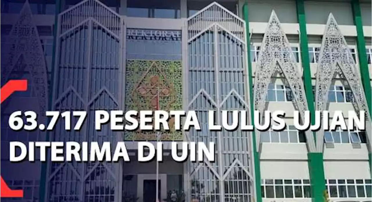 63.717 Peserta Lulus Ujian Diterima di UIN