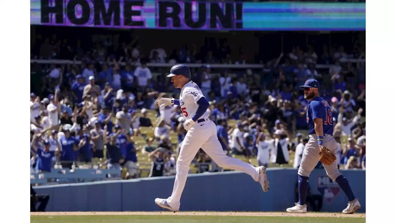 Sizzling Dodgers rally to beat Cubs, complete 4-game sweep