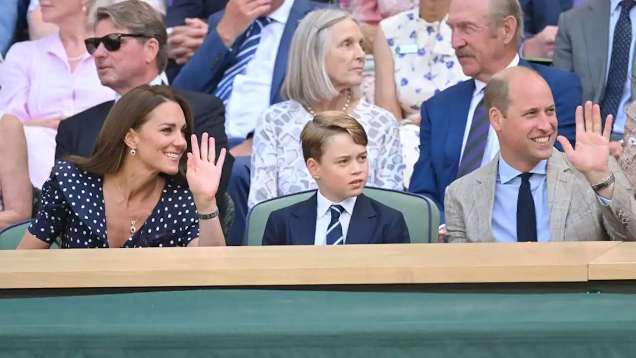 Kate Middleton Said Wimbledon Was 'George's Treat' When Asked Why Charlotte and Louis Didn't Come Along to the Tennis Tournament