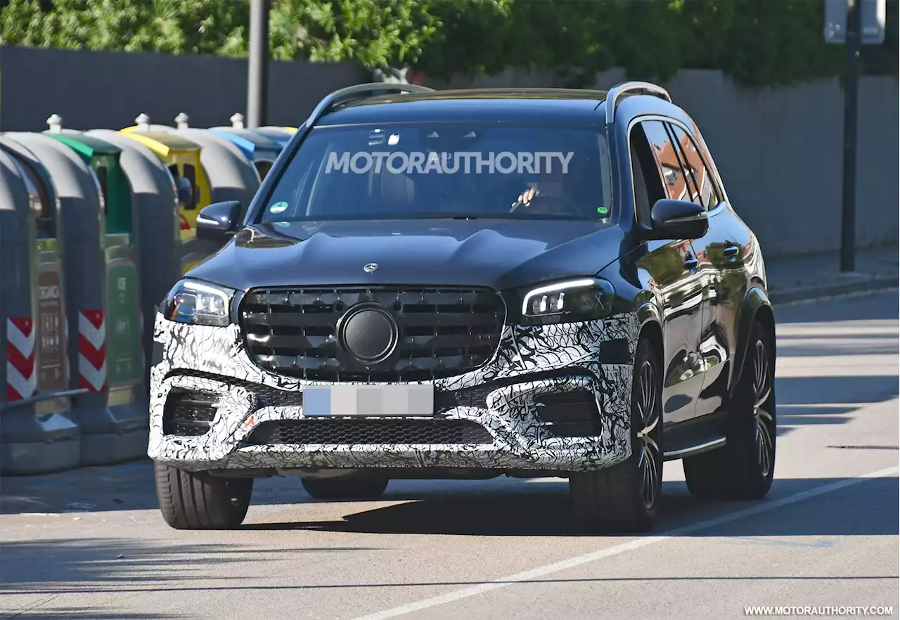 2024 Mercedes-Benz GLS-Class spy shots and video: Small update for big SUV