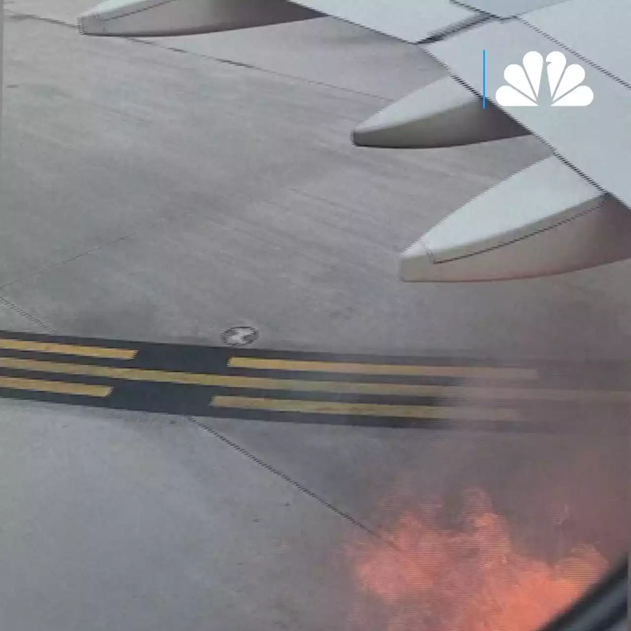 Spirit Passengers Safe After Brakes Overheat, Briefly Catch Fire Upon Landing