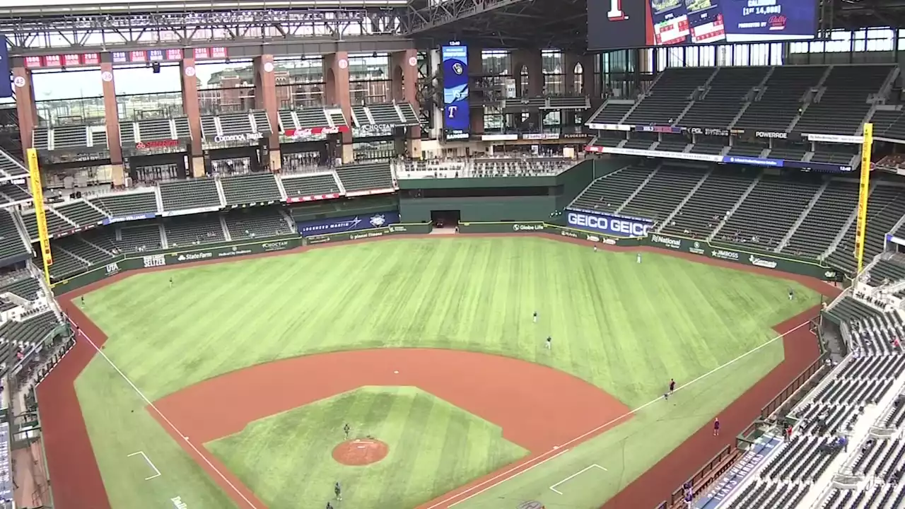 Rangers Conserving Energy by Turning Up Thermostat at Globe Life Field