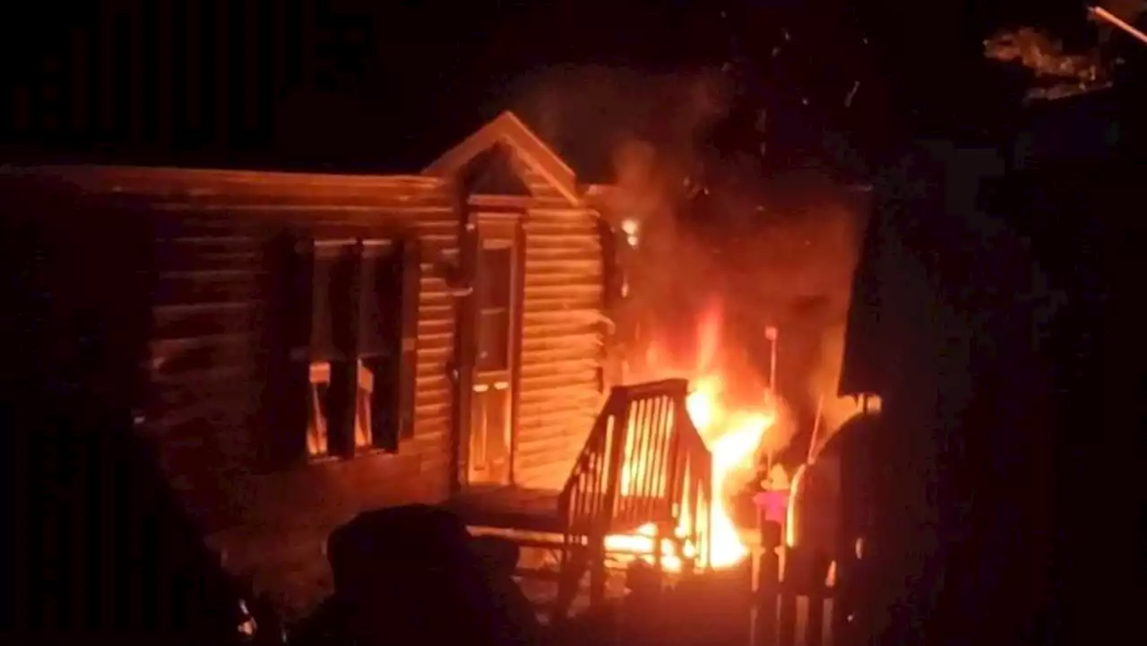 N.J. woman says illegal fireworks set her home on fire on the Fourth of July