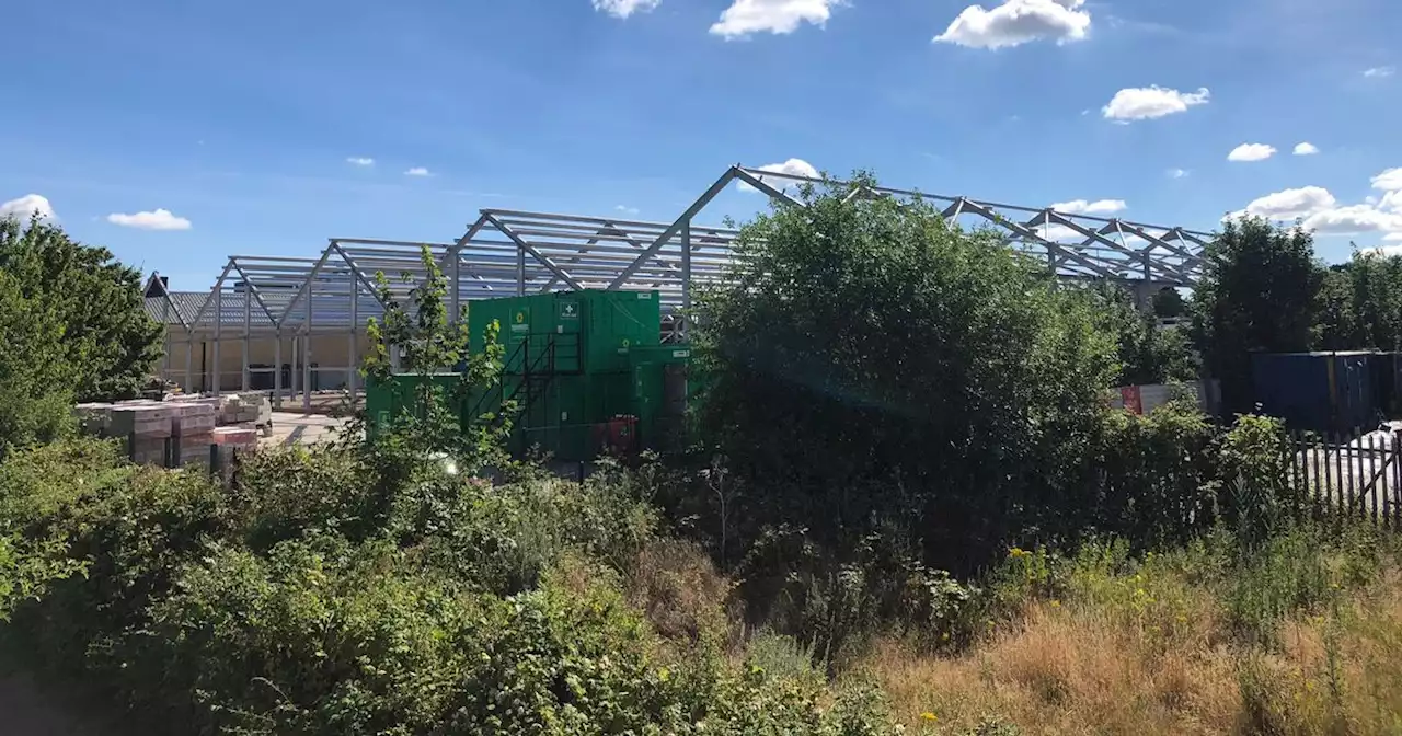 Major new store being built at retail park