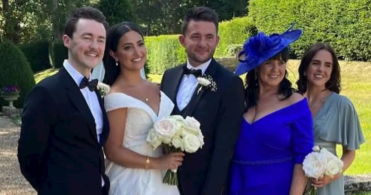 Shane Richie and Coleen Nolan's son Shane Jr married Maddie Wahdan on Saturday