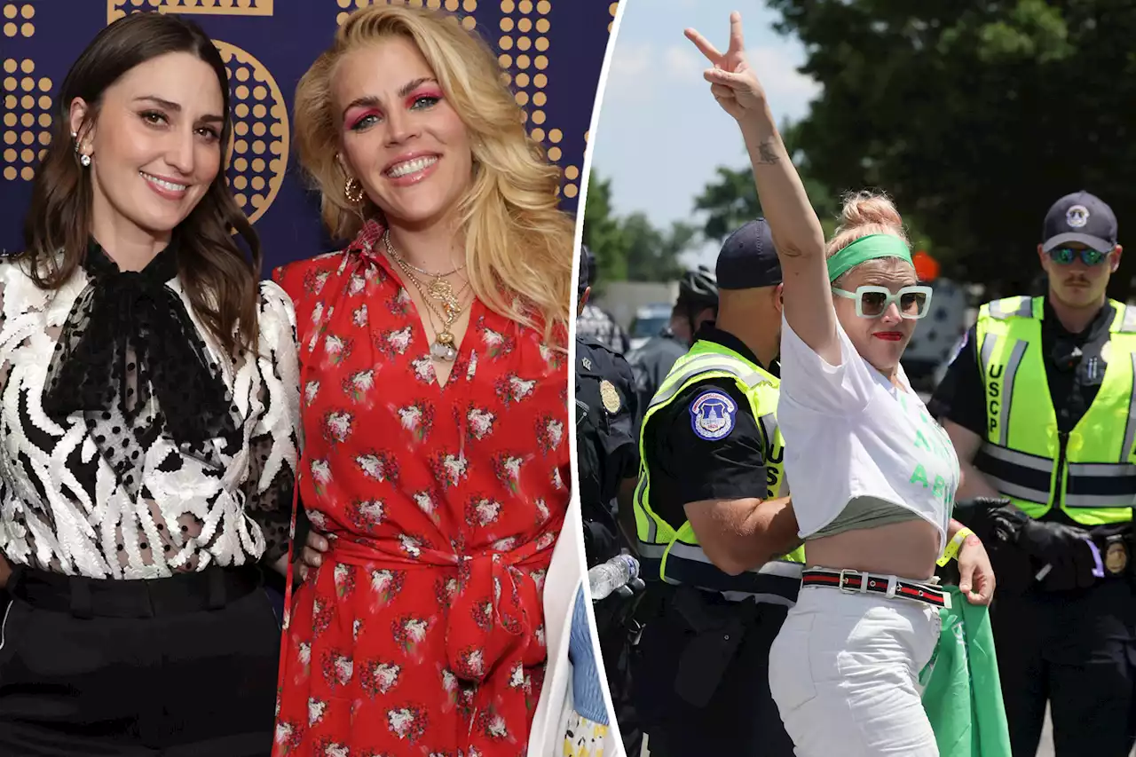 Sara Bareilles praises Busy Philipps’ activism after abortion protest arrest