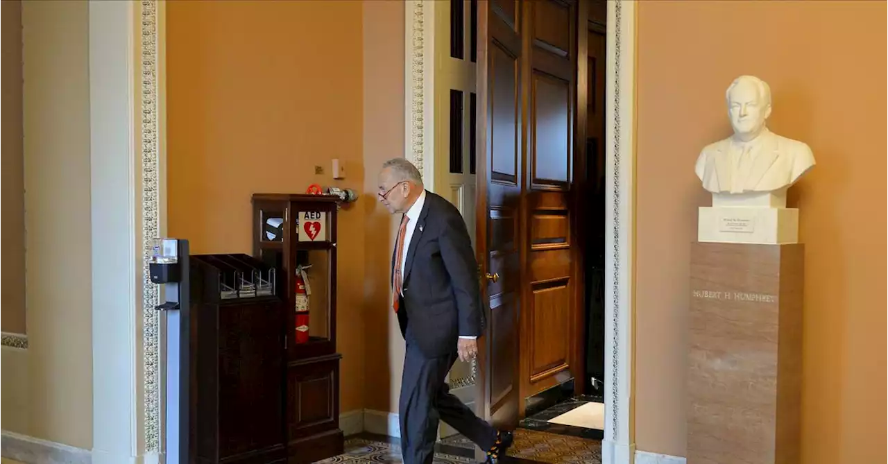 U.S. Senate majority leader Schumer tests positive for COVID-19