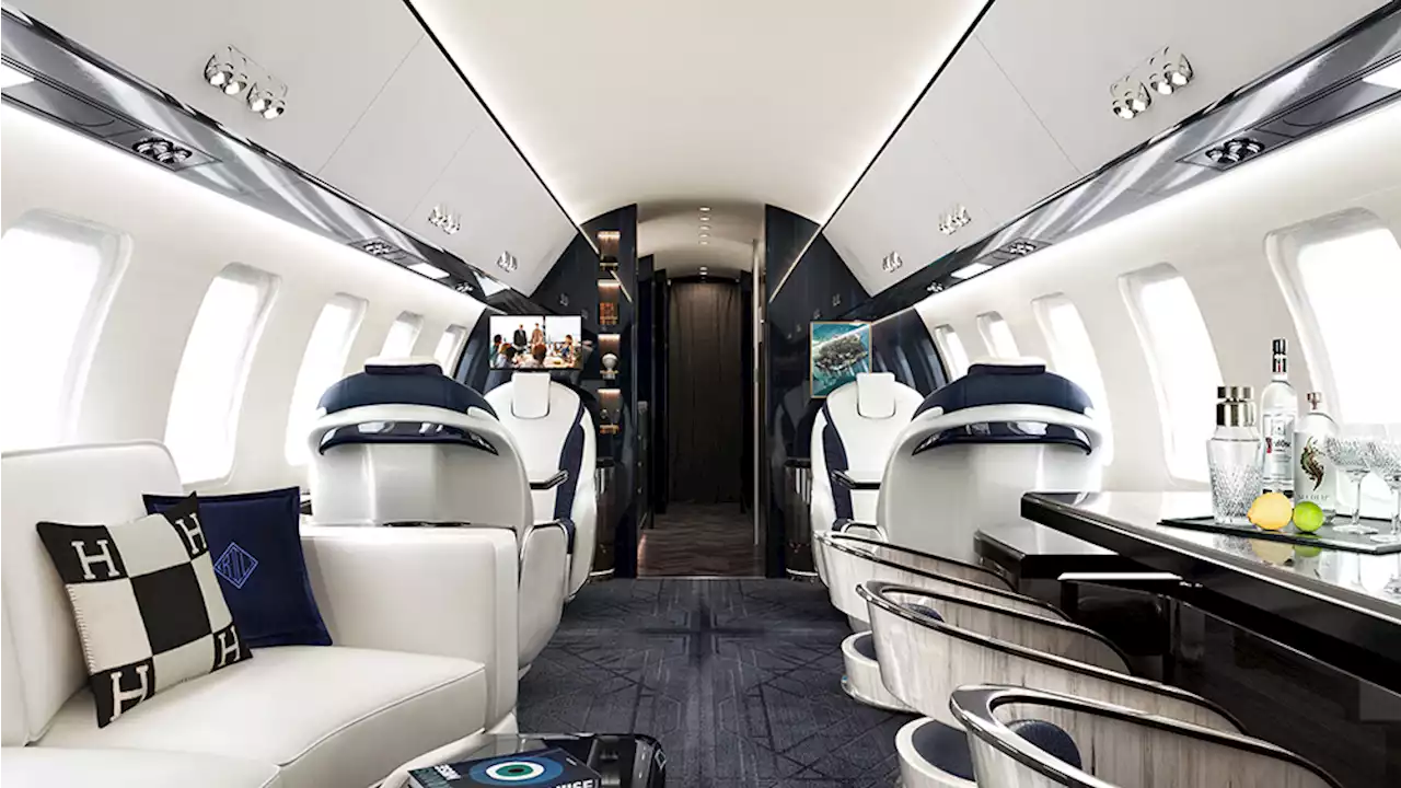 Exclusive: Officina Armare Just Unveiled a Lavish Private Jet Interior Inspired by Yachting