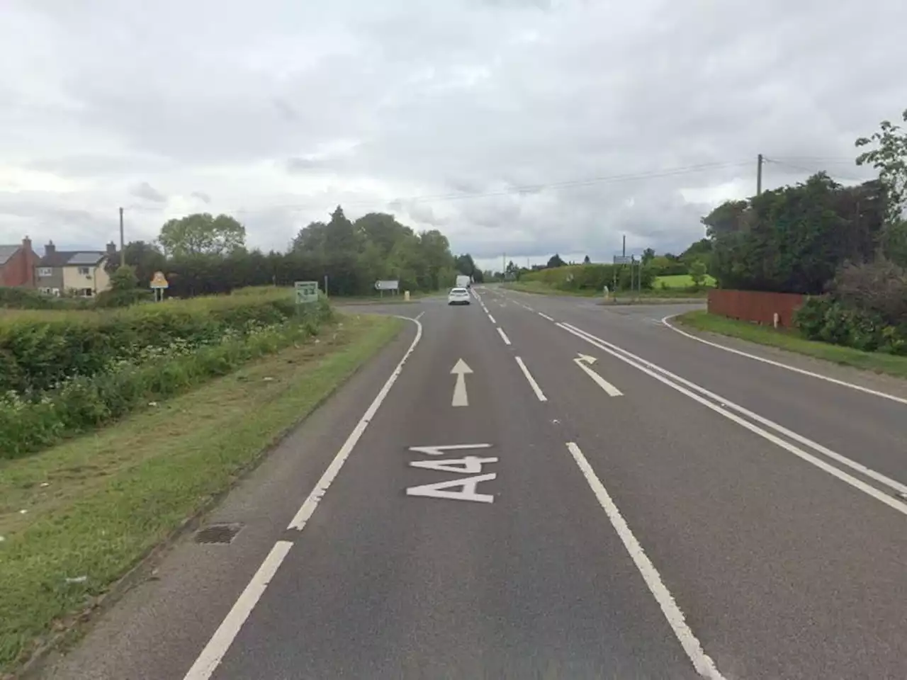 Driver and teenage passenger seriously injured in A41 crash involving cars and van