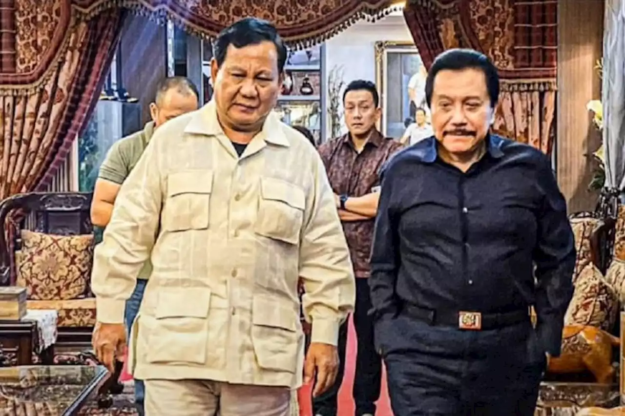 Prabowo Subianto Kunjungi Kediaman Hendropriyono, Netizen: The Next President 2024