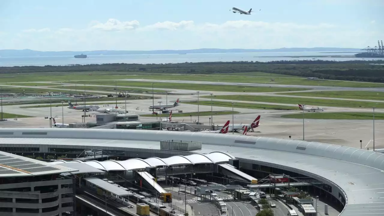 ‘Milestone day’ at Brisbane airport as crowds reach ‘record territory’