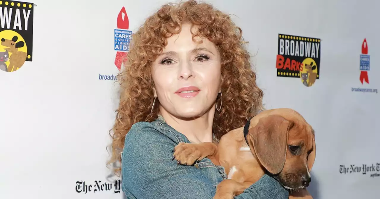 Bernadette Peters shuts down protesters at pet adoption event: 'Is that not what you want?'