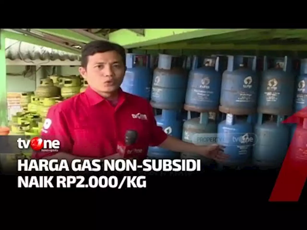 Harga Gas LPG Non-Subsidi di Pasaran Naik - tvOne