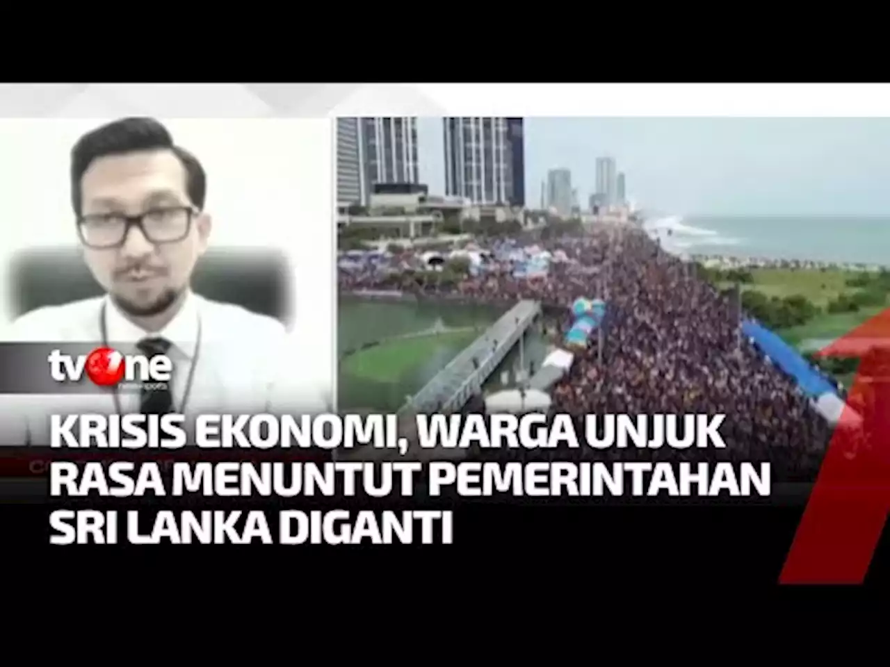 Krisis Mengguncang Sri Lanka, Massa Duduki Istana Presiden - tvOne