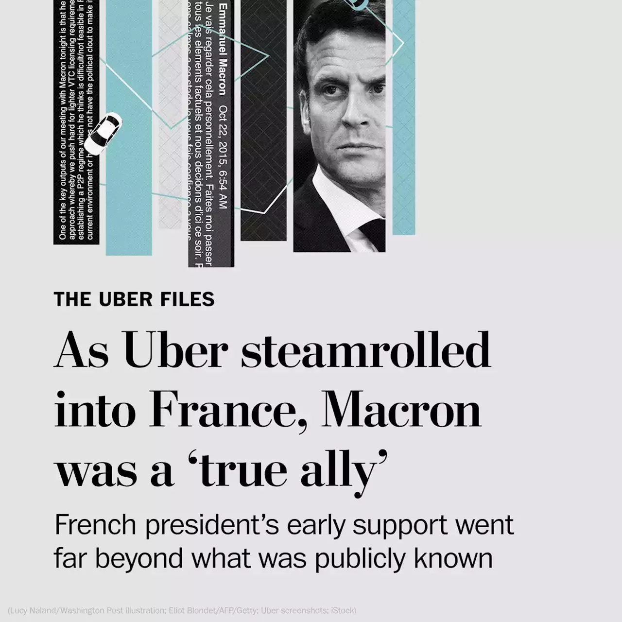 As Uber steamrolled into France, Emmanuel Macron was a ‘true ally’