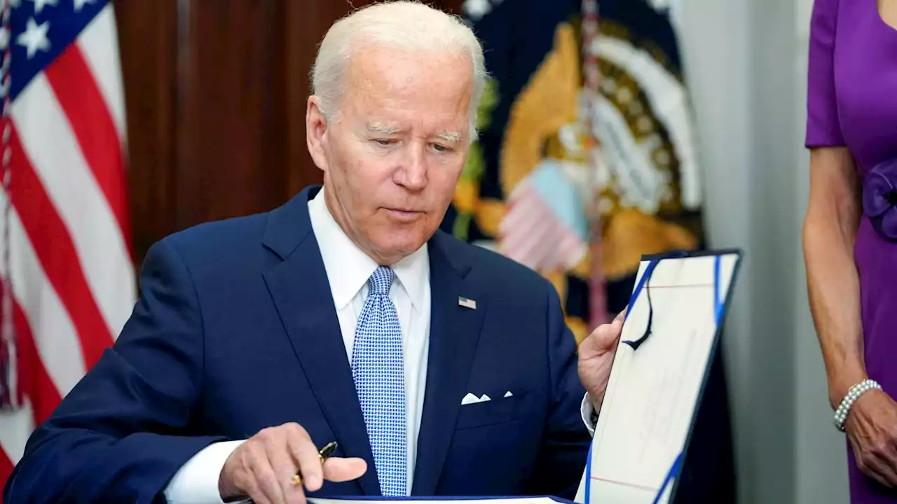 Biden celebration of new gun law clouded by latest shooting