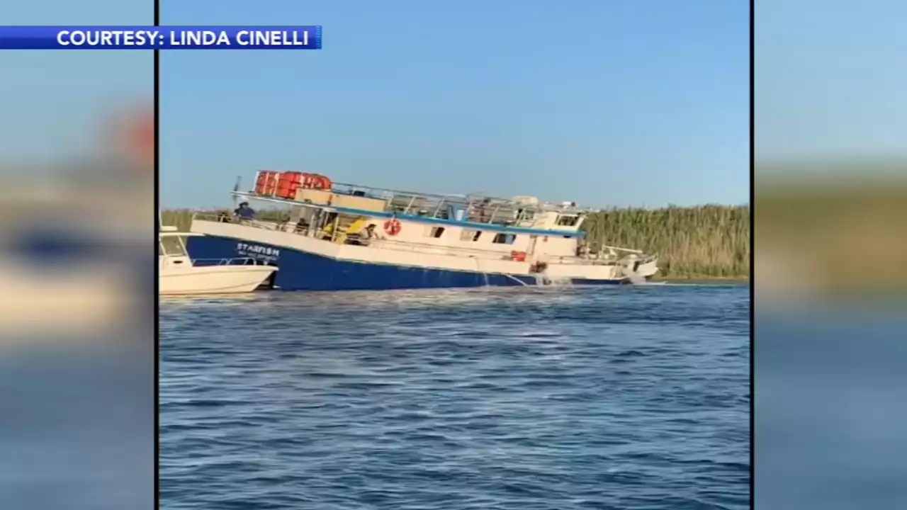 22 rescued from sinking boat in Sea Isle City, NJ