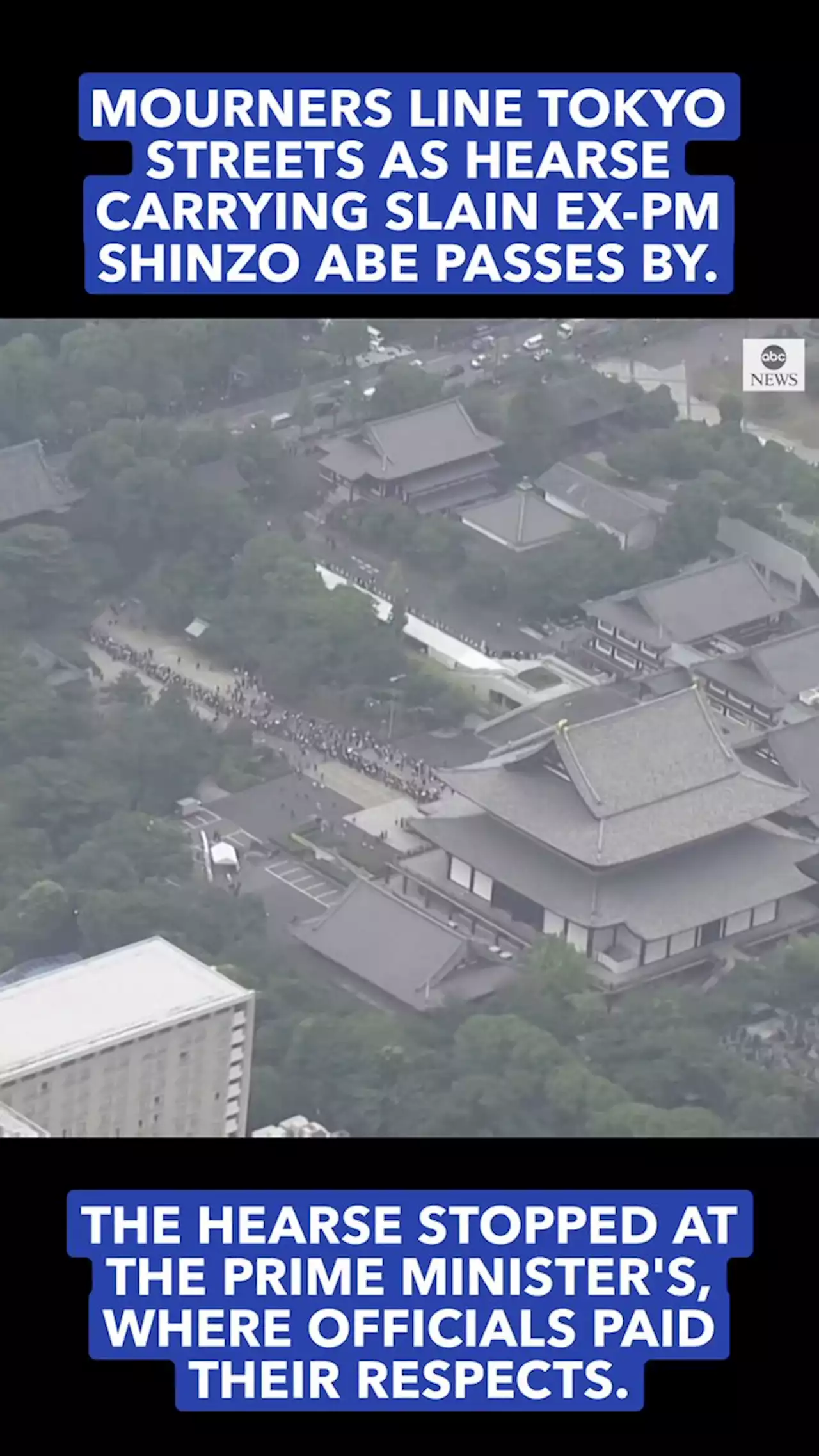 Japanese say final goodbye to assassinated former leader Abe