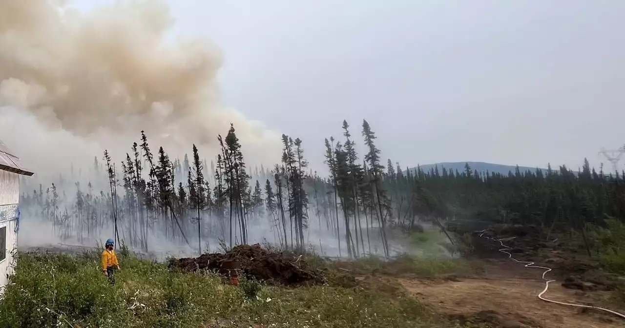 Rain helps slow Interior Alaska wildfire that prompted evacuations