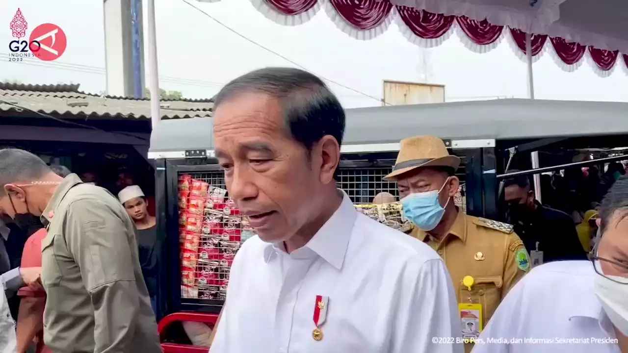 Presiden Jokowi tanggapi kampanye Mendag Zulhas - ANTARA News