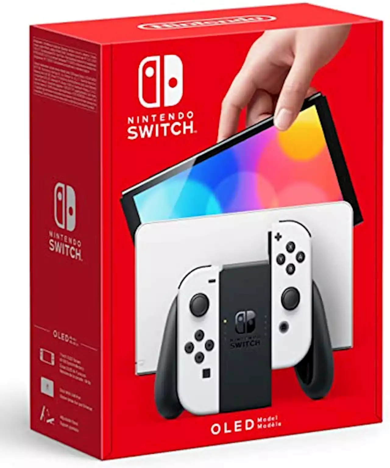 Nintendo Switch Modelo OLED w/ Neon Red & Neon Blue Joy-Con - Standard Edition : Amazon.com.mx: Videojuegos