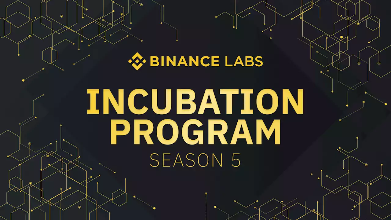 Binance Labs Incubation Program Season 5: Apply Before July 31 | Binance Blog